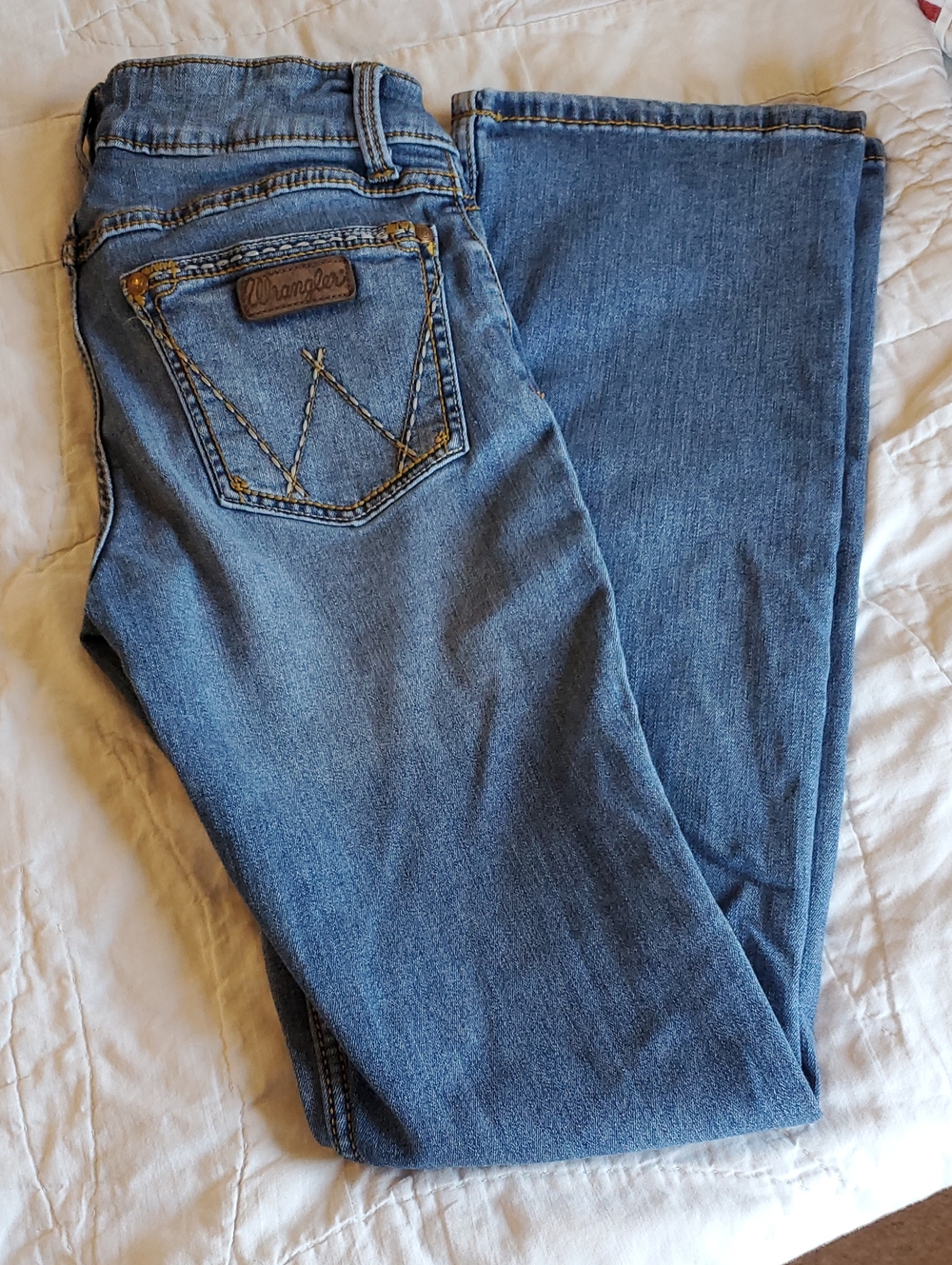 Wrangler Women's Blue Boot Cut Jeans